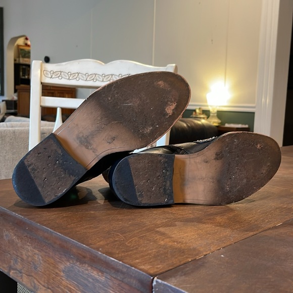 Leather Studded Boots - Picture 5 of 6